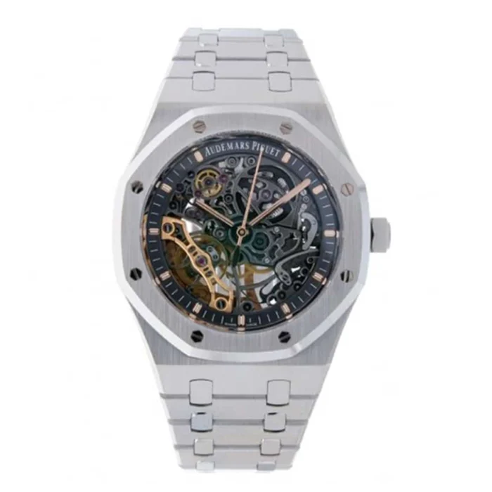 Audemars Piguet Royal Oak Double Balance Wheel Openworked 15407ST Replica - Image 1