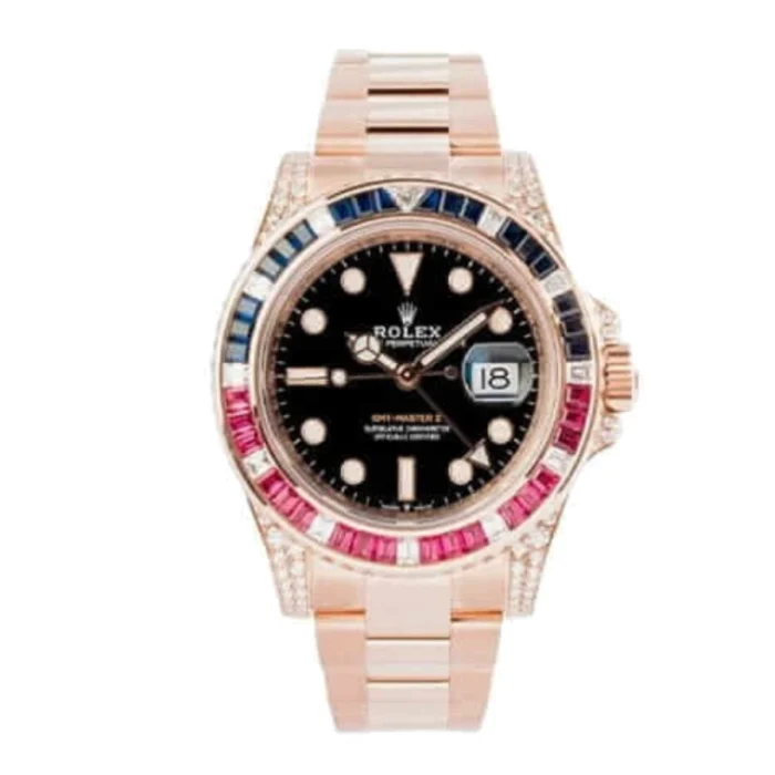 Rolex GMT-Master II 126755SARU “Diamond Bezel” True to Original Copy - Image 1