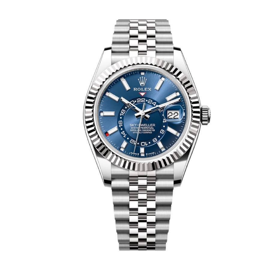 Rolex-Sky-Dweller.jpg Rolex Sky-Dweller 336934 “Steel & Blue” Ultra Detailed Clone - Image 1