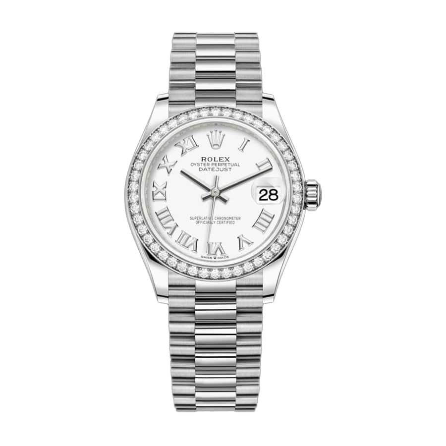 rolex-datejust-31mm-278289rbr-white-gold-and-diamond-automatic-white-dial.jpg Bezel Set Diamond Replica - Image 1