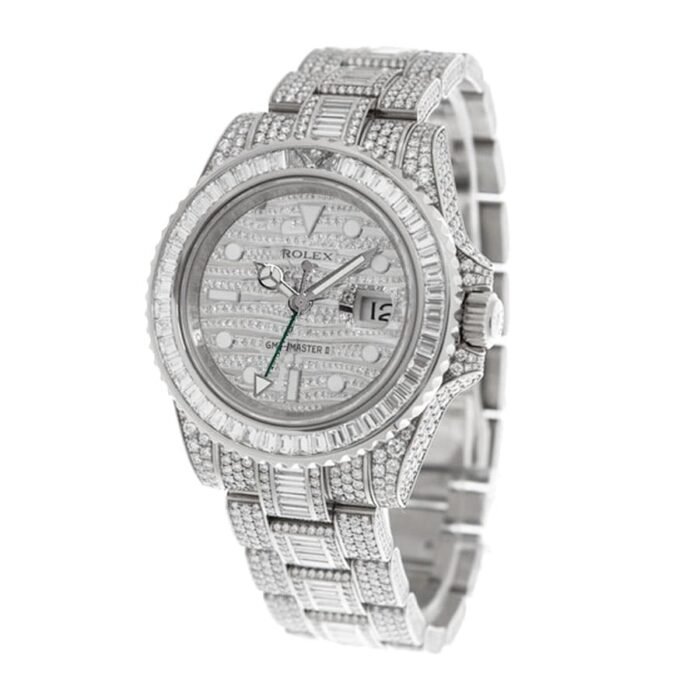 Rolex GMT-Master II 116759SARU “Full Diamond” Elite Super Clone - Image 2
