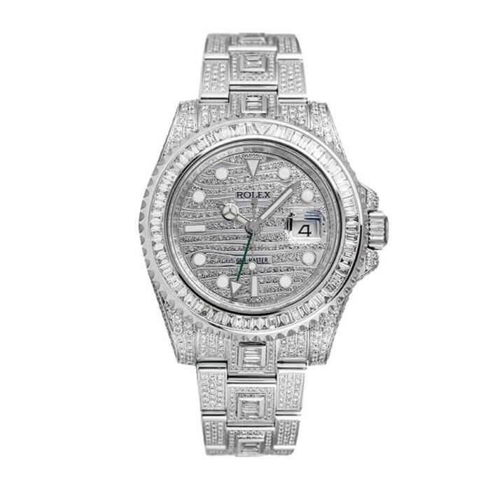 Rolex GMT-Master II 116759SARU “Full Diamond” Elite Super Clone - Image 1