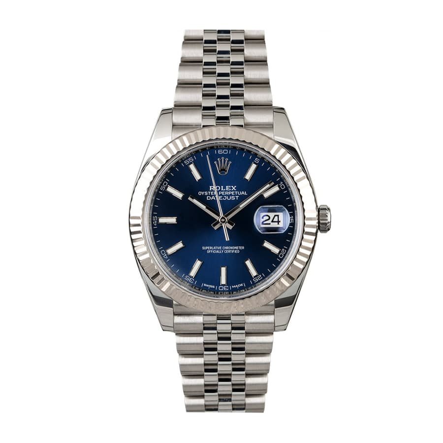 Rolex-Datejust-41mm-Stainless-Steel-126334-Blue.jpg Rolex Datejust 126334-0002 Blue Dial Replica - Image 1