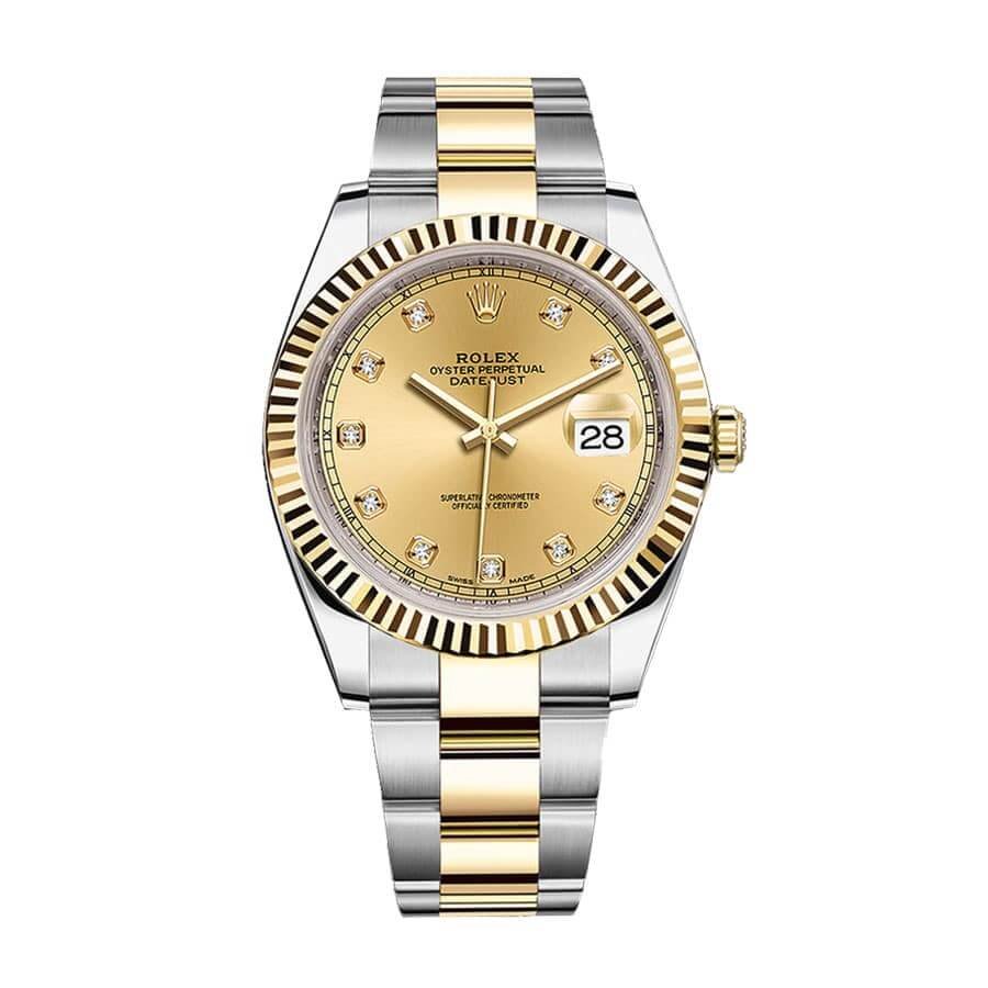 rolex-datejust-126333-steel-yellow-gold-automatic-champagne-dial-oyster-replica.jpg Rolex Datejust 126333-0011 Champagne Dial Replica - Image 1